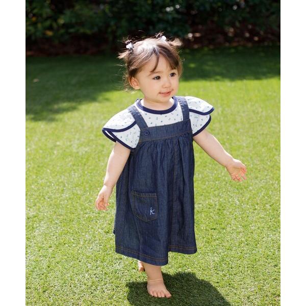 ジャンパースカート 「80-100cm」デニム ジャンパースカート キッズ 子供服 女の子