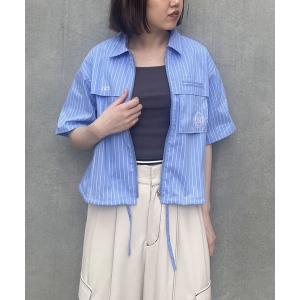＆soiree（アンドソワレ） ブラウス シャツ セーラーカラーポケット 