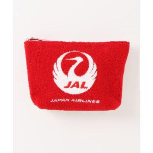 ポーチ レディース JAL さがら刺繍ポーチ｜zozo