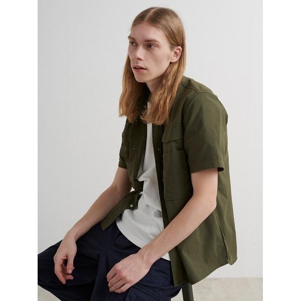 シャツ “Heritage + / ヘリテージ プラス” Lisle ナイロン 半袖 サファリシャツ...