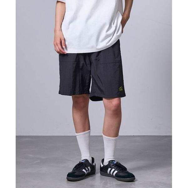 パンツ ナイロンベイカーショートパンツ メンズ