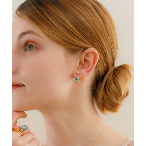 ピアス JewCas ガラスストーンPallette ピアス 「JC4710」 レディース
