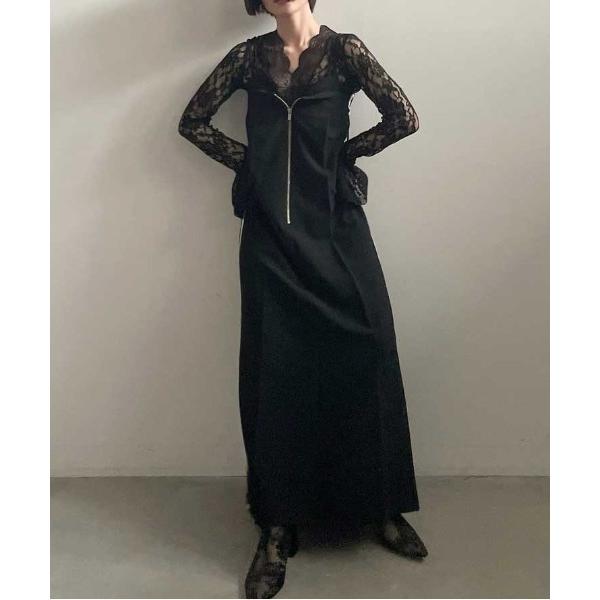 ワンピース SIDE MARBELT LADY LIKE DRESS