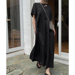 「willfully」 半袖ワンピース FREE ブラック レディース