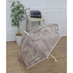 傘 オリジナルタイダイ柄ビニール傘 レディースの商品画像