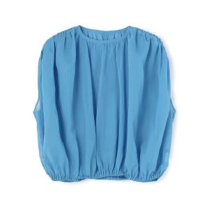 BACCA（バッカ） タンクトップ ノースリーブ レーヨンシルクベルベット