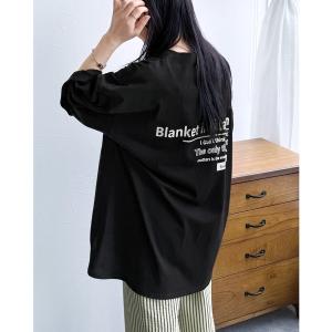 tシャツ 半袖 バックロゴプリントＴシャツ レディース