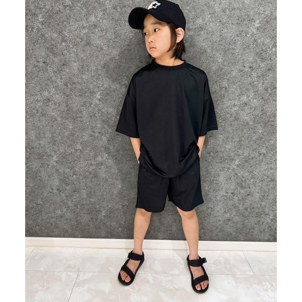 セットアップ 速乾　ドライメッシュ　無地セットアップ　上下セット キッズ 子供服 男の子 女の子