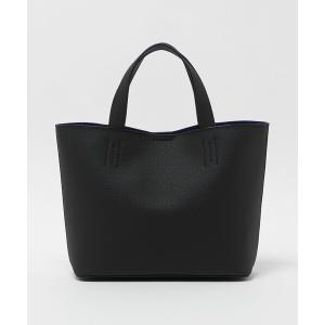 UNITED ARROWS マイクロファイバー コンビ トートバッグ ブラック UNITED ARROWS トートバッグ マイクロファイバー M メンズ