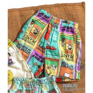 パンツ PEANUTSコラボ アロハパンツ キッ...の商品画像