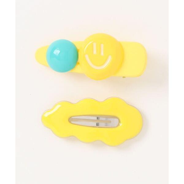 ヘアクリップ BIBMILK CLOUD PIN+SMILE CLIP