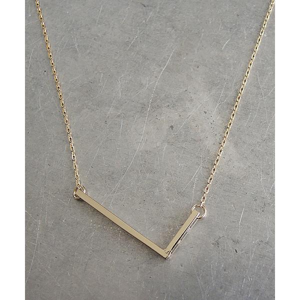 ネックレス 「SCALA/スカラ」L型ネックレス/made in JAPAN（日本製） レディース