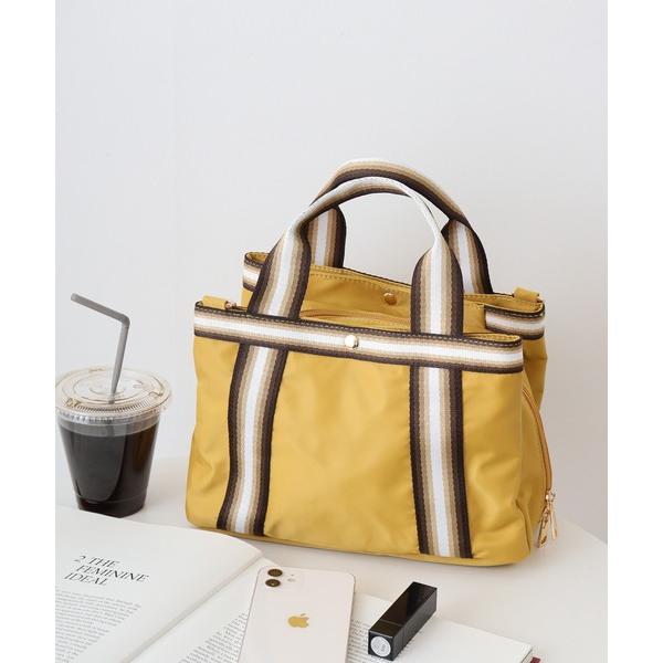 トートバッグ B-STYLE 3層テープコンビ2WAYバッグ レディース