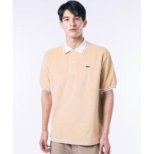 新品未使用 LACOSTE CLASSIC FIT 3 半袖ポロシャツ LACOSTE ラコステ 半袖ポロシャツ 良好 サイズ:FR3 ブラック