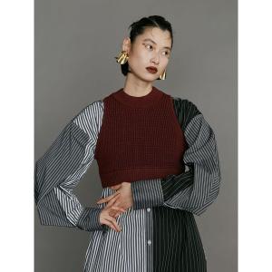 UN3D.（アンスリード） タンクトップ ノースリーブ IRREGULAR PARTS KT