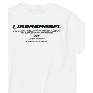 tシャツ Tシャツ メンズ LIBERE リベーレ / REBEL LOGO TEE リベーレレブル ロゴプリントビッグシルエットTシャツ / 244｜zozo