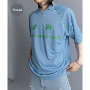 tシャツ a.p.o.v. レーシングゲームシャツグラフィックメッシュ