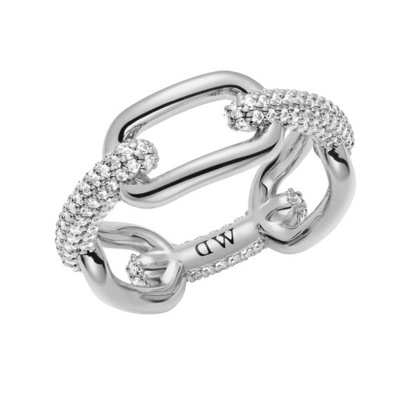 指輪 リング CRYSTAL LINK RING  レディースリング　シルバー レディース