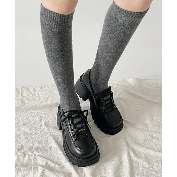 ローファー 軽量厚底 ヒールアップ  メリージェーン ローファー 2483 レディース