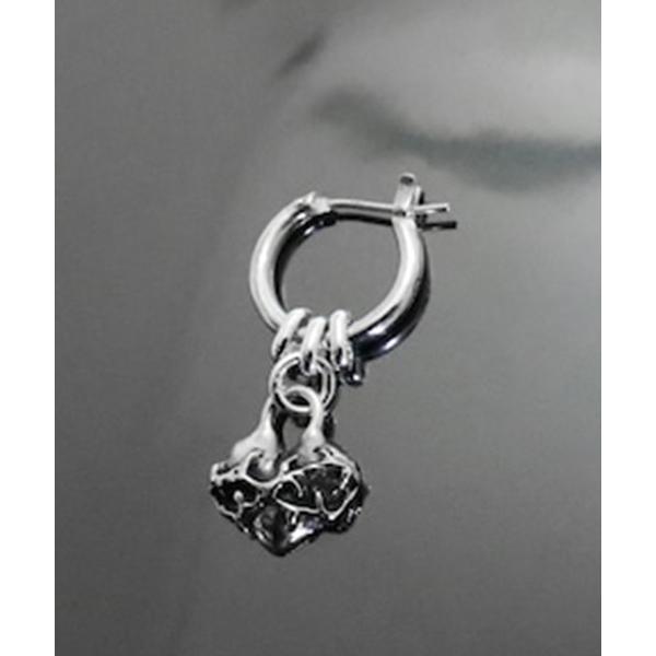 ピアス GODSIZE ゴッドサイズ THIN HOOP rbw with OVAL ＆ HEART...