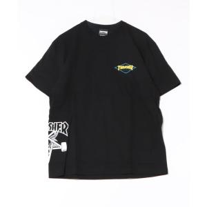 tシャツ Tシャツ メンズ THRASHER/スラッシャー/Combination A TEE/コンビネーション マルチロゴプリントTEE｜zozo