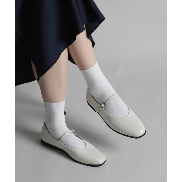 パンプス 「shoes365」バックル付きパンプス