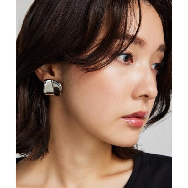 ピアス スクエアフォールドピアス レディース