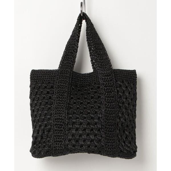トートバッグ 「Swaraj/スワラージ」マクラメメタリックバッグ（手編み） レディース