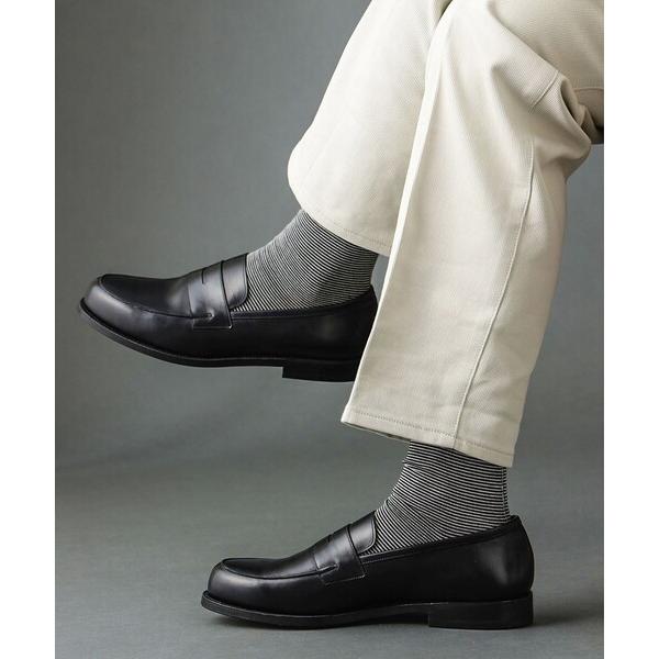 ビジネスシューズ R.C.A.F / カーフ フレンチ ローファー メンズ