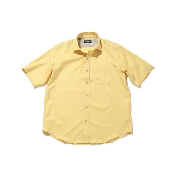 シャツ 半袖 オクシィジュエルストレッチ半袖シャツ メンズ