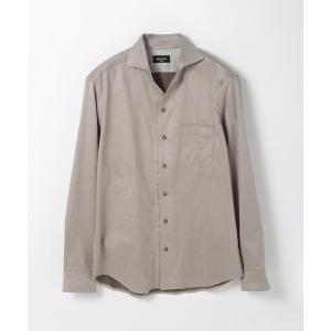 PS Paul Smith シャツ ソリッド リネン オープンカラーシャツ / 152306
