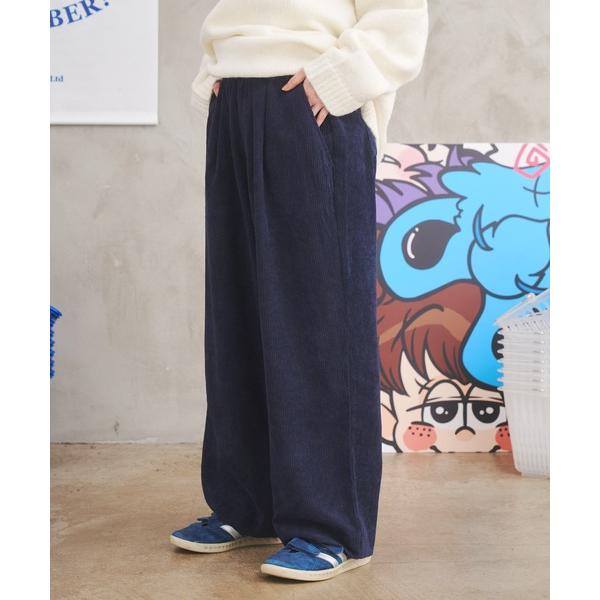 パンツ Corduroy Wide Pants / コーデュロイワイドパンツ / セットアップ可能 ...