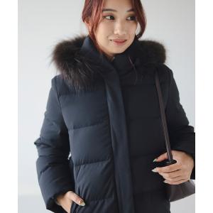 ダウンコート ダウンジャケット 河田 ミドル ダウンジャケット（S〜L） レディース