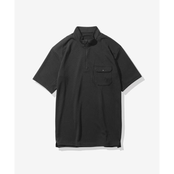 tシャツ 0_301_GG フロントジップTシャツ グラフィック メンズ