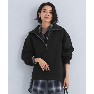 tシャツ Tシャツ ダンボール ハーフジップ プルオーバー レディース