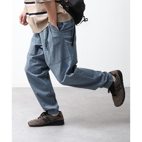 パンツ 「GERRY」 シャンブレー ・ ポプリン ストレッチ バルーン ルーズ パンツ メンズ レ...