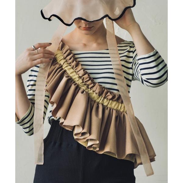 ウエストポーチ ウエストバッグ DORA「ドーラ」フリルバッグ レディース