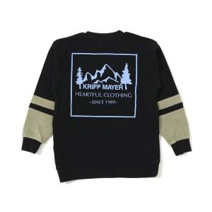 tシャツ 超のび袖切替クルー キッズ 子供服 男...の商品画像