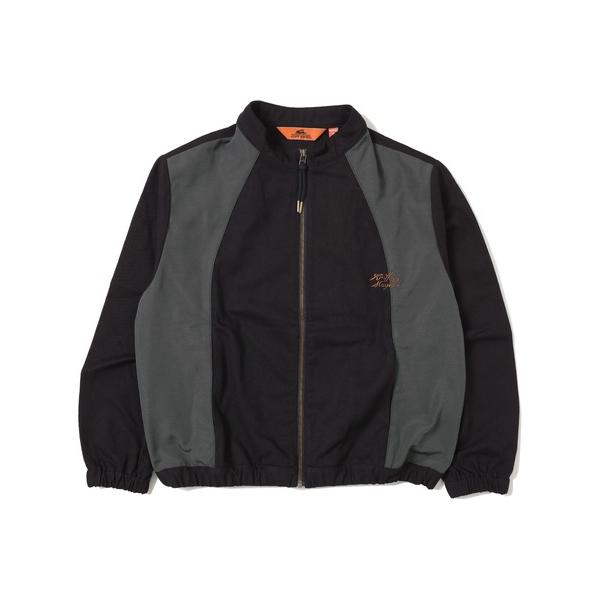 ブルゾン アウター 切替ツイルJK レディース