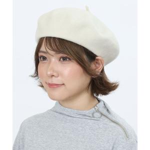 「MARY QUANT」 ベレー帽 57cm ホワイト レディース