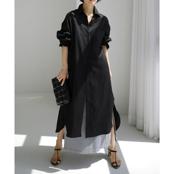 シャツワンピース サマーシャツワンピース