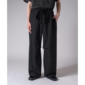 パンツ ストライプイージーワイドパンツ メンズ