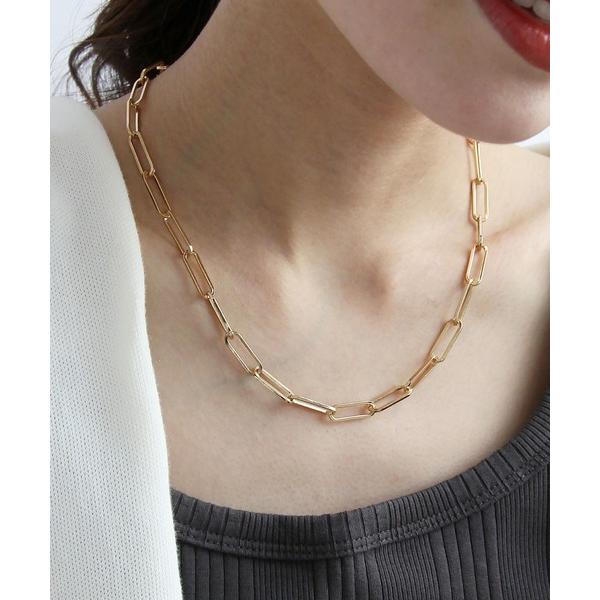 ネックレス 金属アレルギー対応 レオンチェーンステンレスネックレス レディース