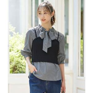 EFFE BEAMS（エッフェ ビームス） ブラウス シャツ カラミリボン