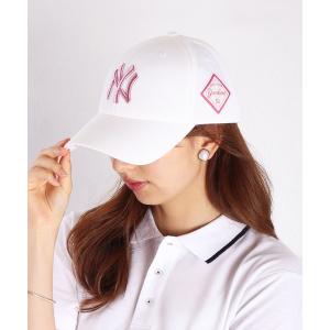 MLB Korea キャップ 帽子 (GKT)「MLB」Korea ハート 刺繍