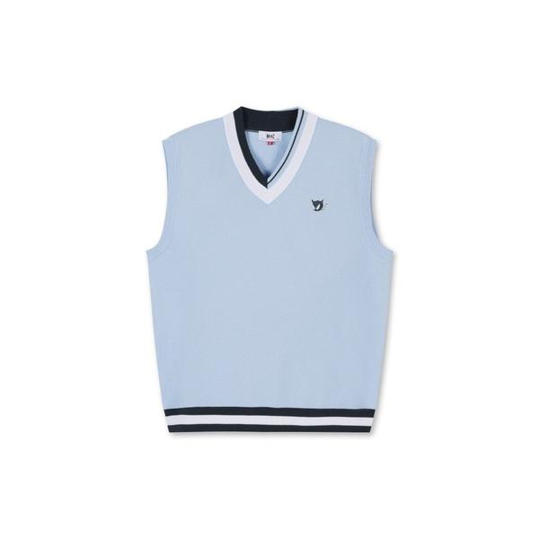 ベスト ジレ MENS Vネックベスト メンズ