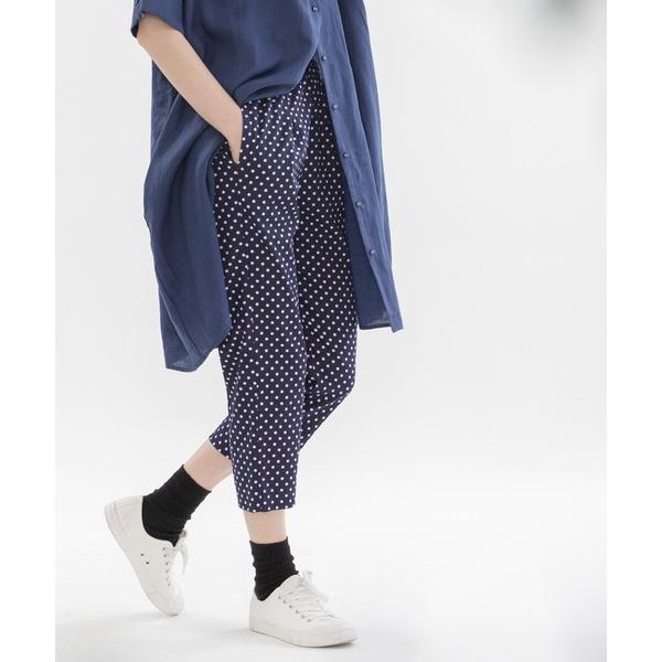 パンツ ストレッチクロップドパンツ レディース