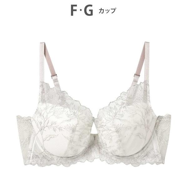 ブラジャー 「長時間、バストをしっかりホールド・脇高・まる胸メイク」ホールドデイブラ　F-Gcup