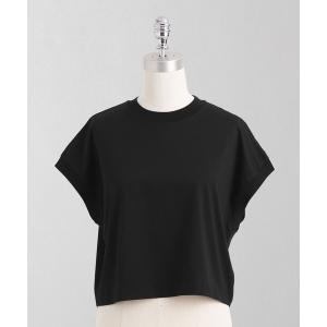 LOEFF（ロエフ） tシャツ 「LOEFF」コットン クレセントスリーブ T