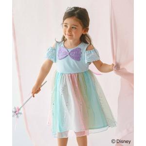 ワンピース 「ディズニープリンセス/フローズン」ドレス風 ワンピース キッズ 子供服 女の子